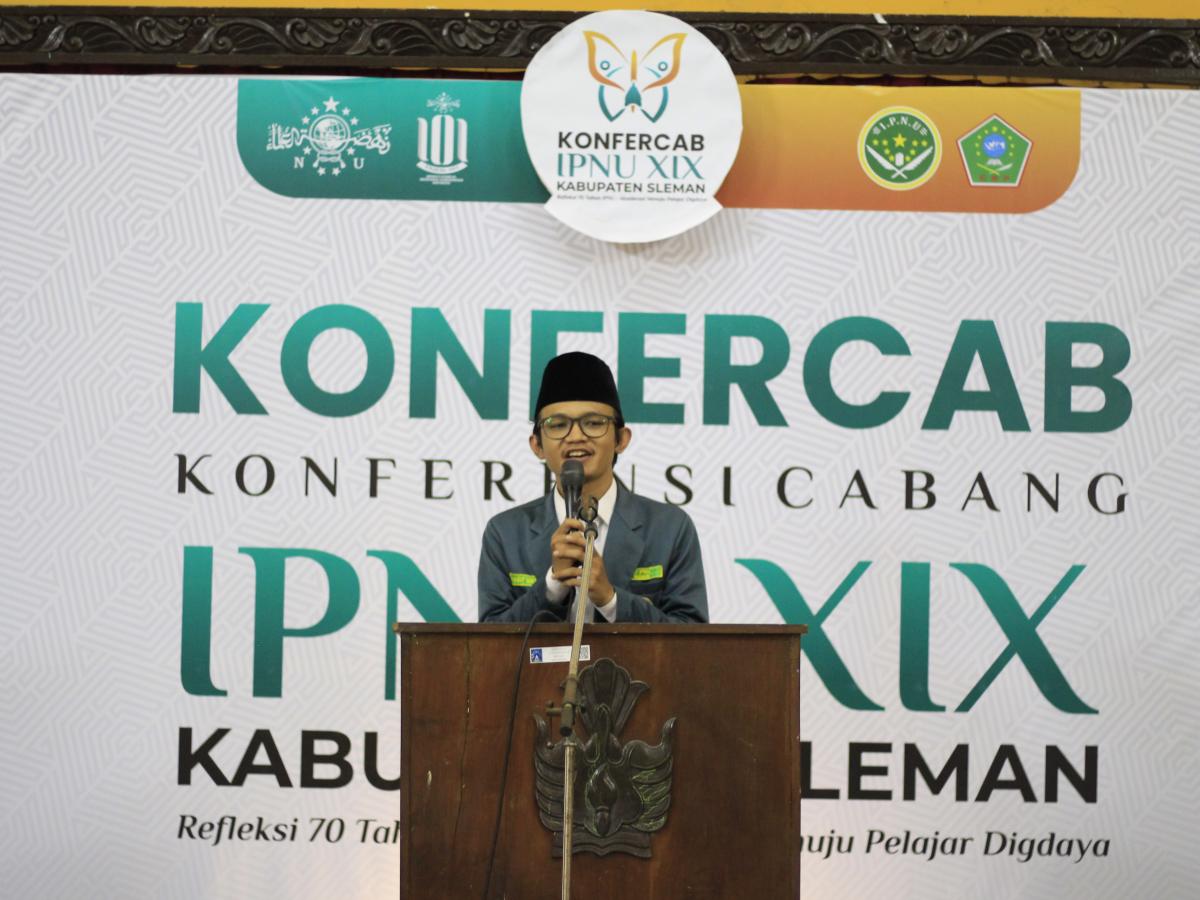 Konfercab IPNU XIX Kabupaten Sleman: Refleksi 70 Tahun Menuju Pelajar Digdaya